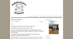 Desktop Screenshot of barnescountywildlifeclub.org